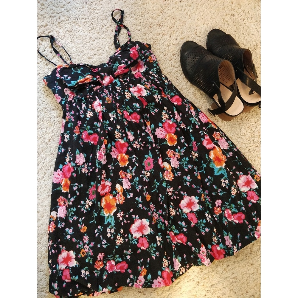 Cute Floral Mini Dress